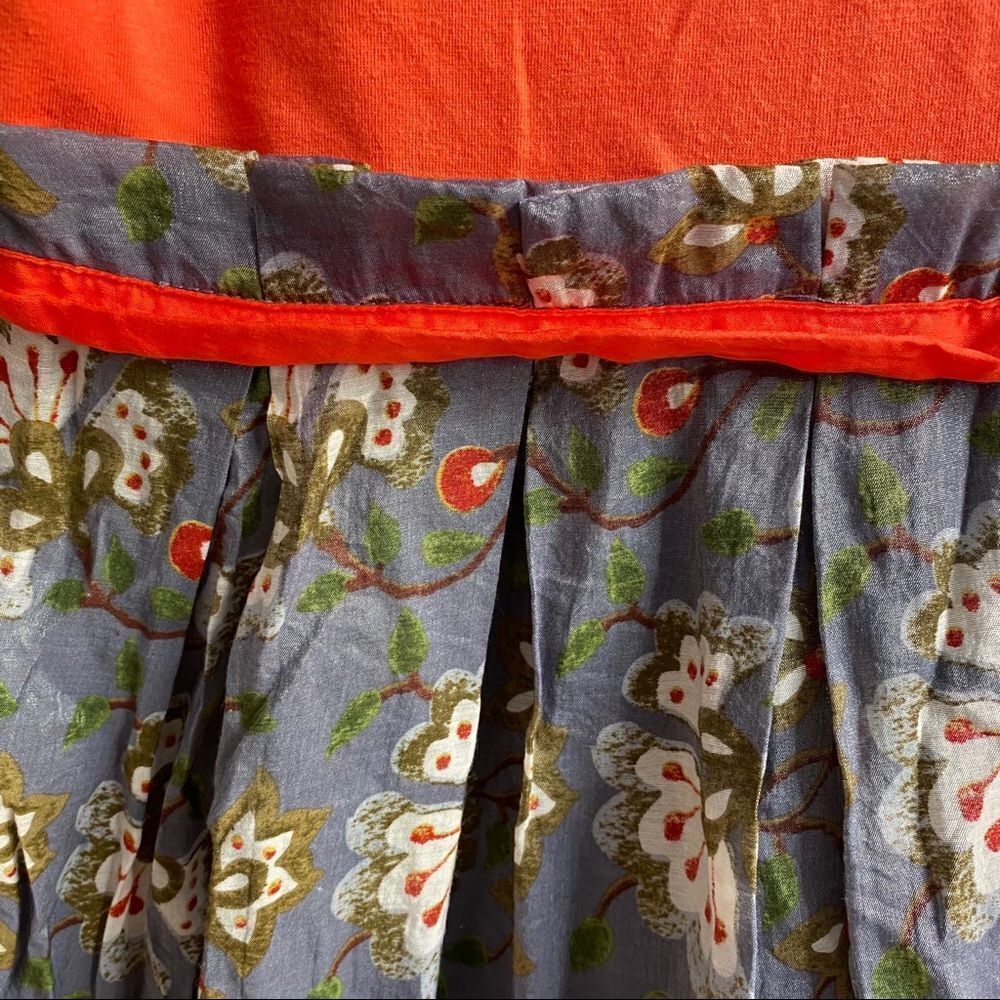 floral print empire waist sleeveless dress - Picture 5 of 15